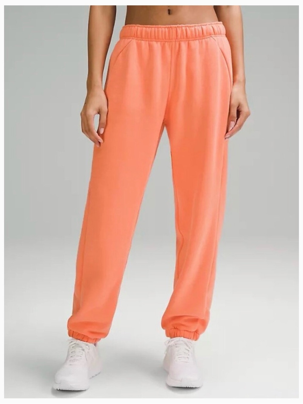 lululemon Scuba Mid Rise Oversized-Fit Jogger *Regular (NWT) Coral Kiss